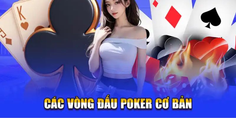 Các vòng đấu Poker cơ bản